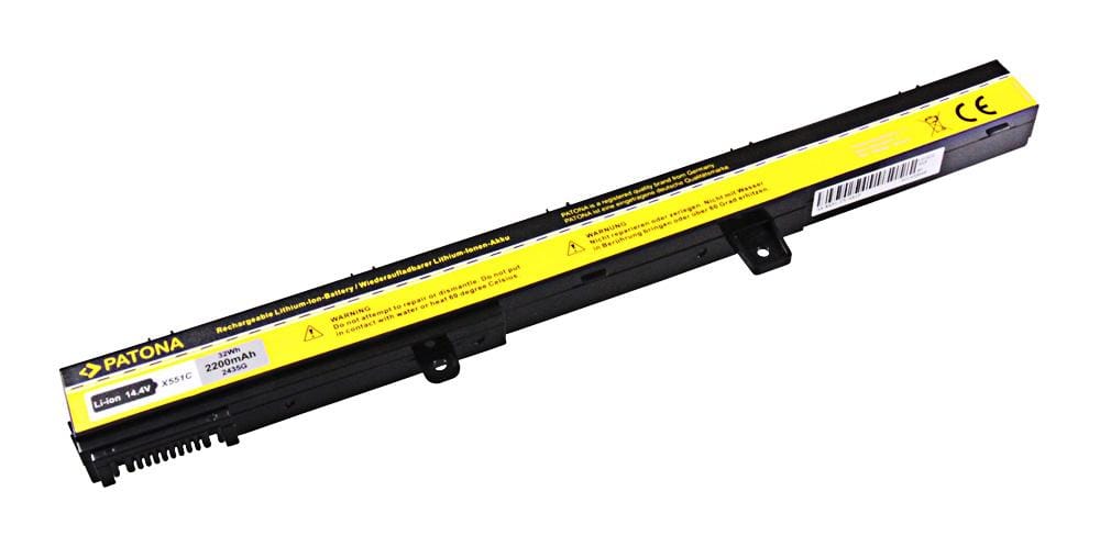 PATONA Bateria para Asus X551C X451C A41 D550 0B110-00250100M X45LI9C YU12008-13007D PATONA Bateria para Asus X551C X451C A41 D550 0B110-00250100M X45LI9C YU12008-13007D