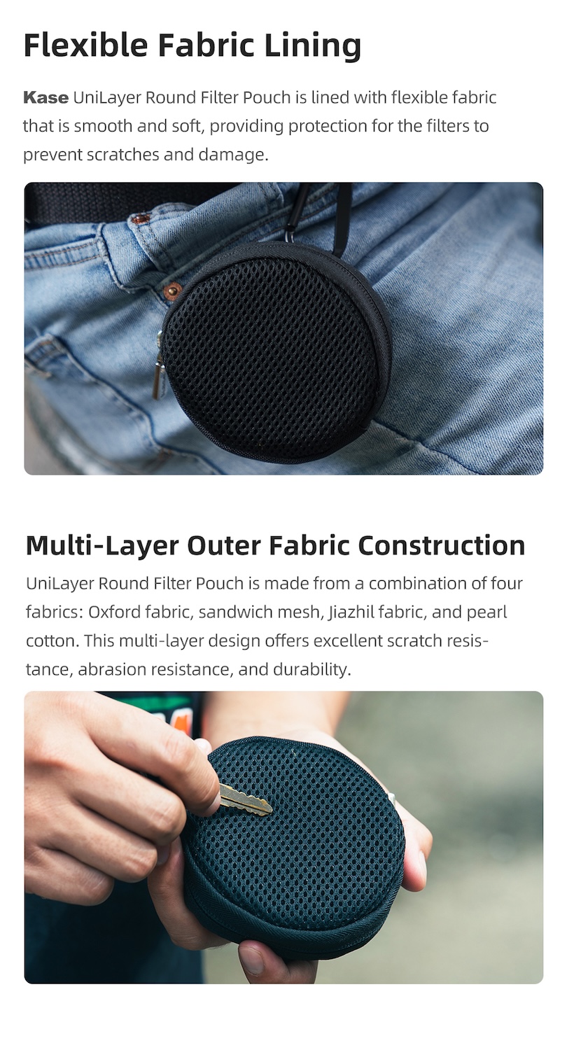 Saco de filtro para filtros redondos magnéticos UniLayer até filtros de 82 mm Saco de filtro para filtros redondos magnéticos UniLayer até filtros de 82 mm