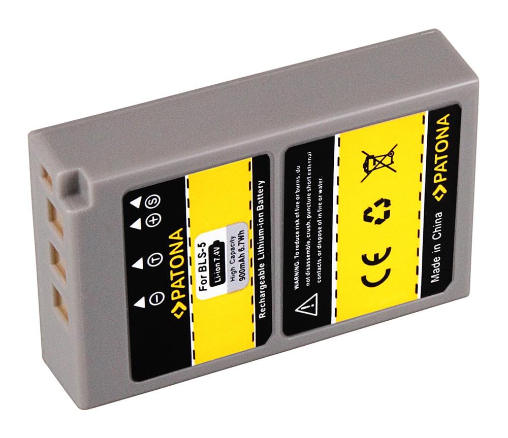 PATONA Battery for Olympus BLS5 PEN E-PL2/E-PL3/E-P3/E-PM1 PATONA Battery for Olympus BLS5 PEN E-PL2/E-PL3/E-P3/E-PM1