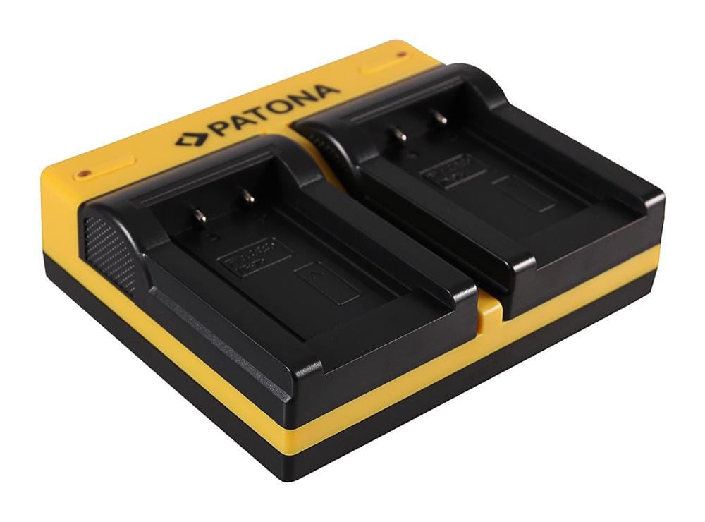 PATONA Dual Charger for Casio NP-70 Exilim EXZ150 EX-Z150 EXZ155 EX-Z155 EXZ250 EX-Z250 with Micro-USB Cable