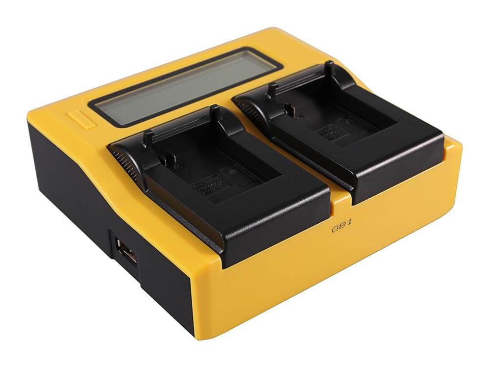 PATONA Cargador USB Dual LCD para GoPro AHDBT-301 AHDBT-302 Hero 3 Hero 3+