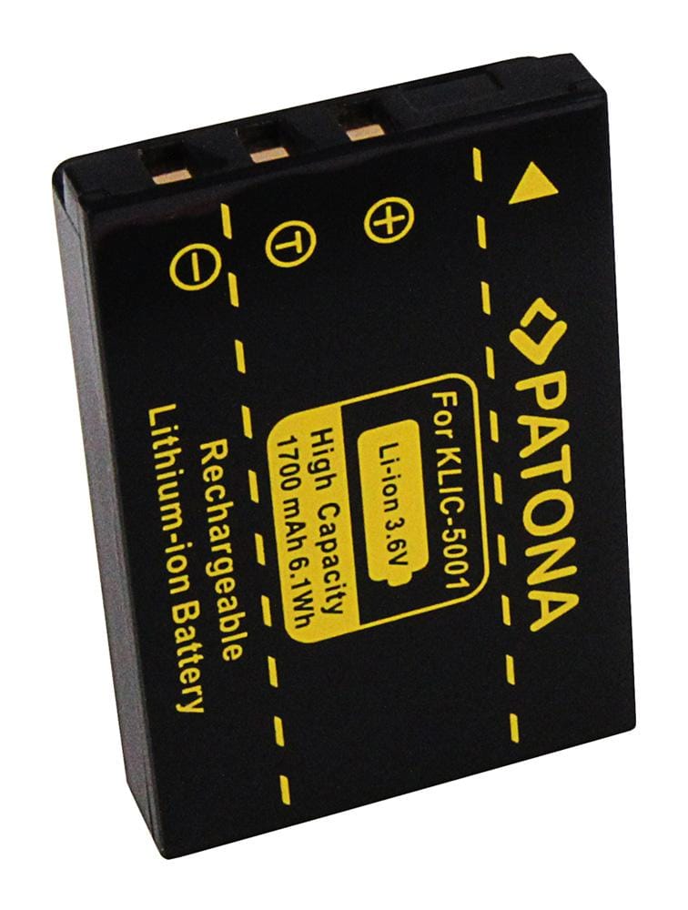 PATONA batteria per Kodak EasyShare Z730 DX7630 DX7590 Klic-5001 PATONA batteria per Kodak EasyShare Z730 DX7630 DX7590 Klic-5001