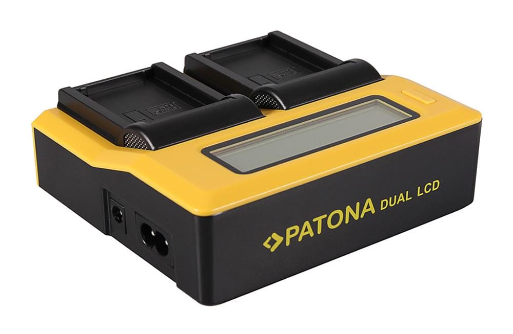 PATONA Dual LCD USB Ładowarka dla Olympus PSBLN1 PS‑BLN1 PATONA Dual LCD USB Ładowarka dla Olympus PSBLN1 PS‑BLN1