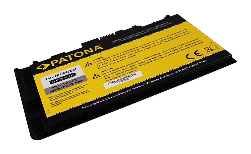 PATONA bateria para HP EliteBook Folio 9470 9470m Série HSTNN-I10C