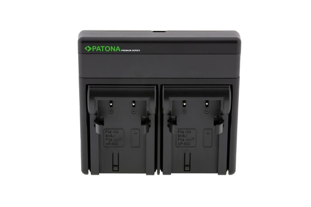 Caricatore Premium Dual PD Performance PATONA per Nikon EN‑EL1 con ingresso/uscita USB‑C Caricatore Premium Dual PD Performance PATONA per Nikon EN‑EL1 con ingresso/uscita USB‑C