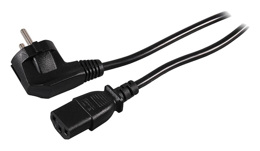 PATONA prise froide Schuko C13 IEC 60227-5 5,0 m pour appareils avec connecteur IEC-C13 PATONA prise froide Schuko C13 IEC 60227-5 5,0 m pour appareils avec connecteur IEC-C13