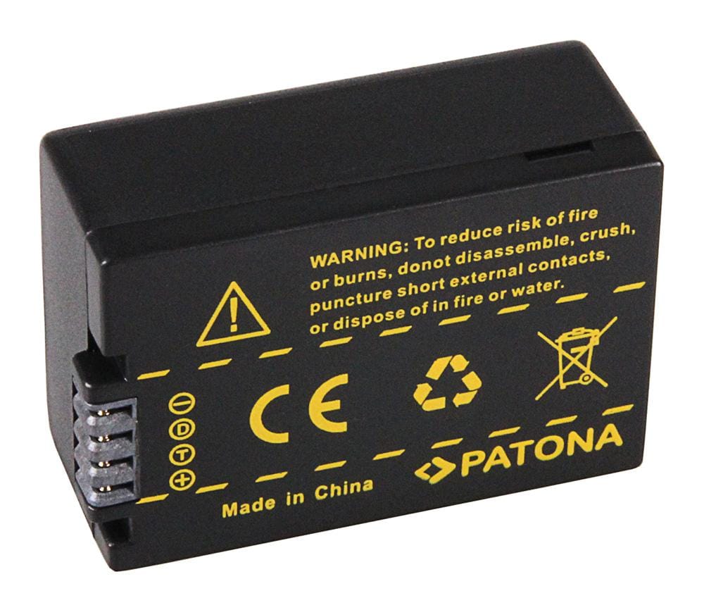 PATONA Batteria per Panasonic DMC-FZ40 FZ45 FZ48 FZ100 BMB9