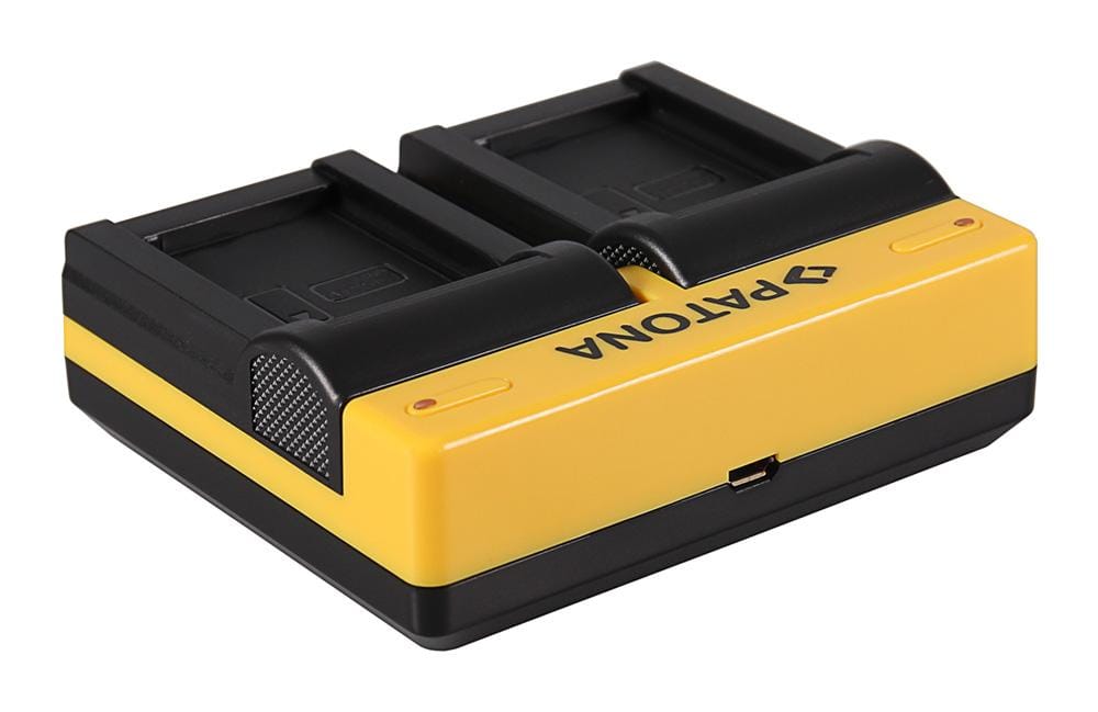 Caricatore Dual PATONA per Canon NB-10L Powershot G16 SX 40 H SX 40 SX-40 SX40 HS SX40H incluso Micro-USB