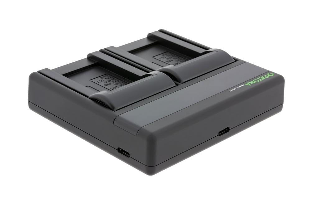 PATONA Premium Dual PD Performance Charger for Minolta NP-900 including USB‑C Input/Output