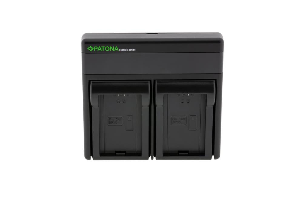 PATONA Premium Dual PD Performance Charger for Canon BP-110 with USB‑C Input/Output