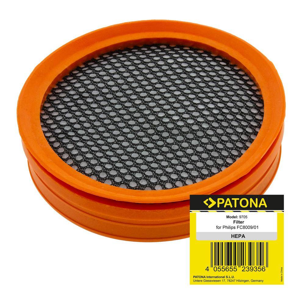 Sistema di filtrazione HEPA PATONA per Philips FC8009 01 SpeedPro e serie 5000