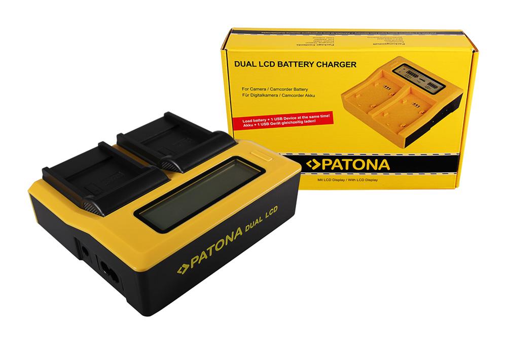 PATONA Dual LCD USB Charger for BENQ, Casio NP-40, DC P500, E520, E520+, E610 PATONA Dual LCD USB Charger for BENQ, Casio NP-40, DC P500, E520, E520+, E610