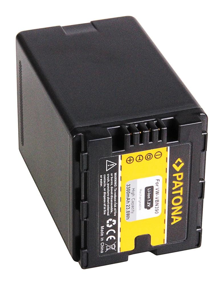 PATONA Batteria per Panasonic VW-VBN390 VW-VBN260 VW-VBN130 HDC-SD800 PATONA Batteria per Panasonic VW-VBN390 VW-VBN260 VW-VBN130 HDC-SD800