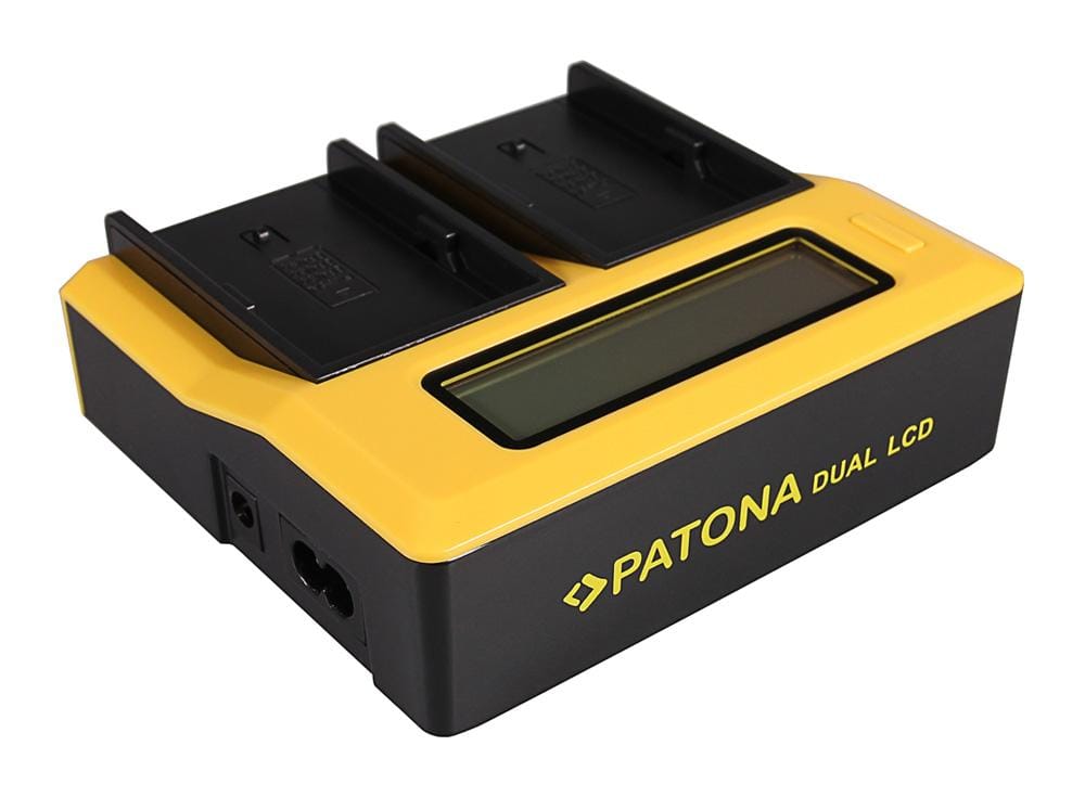 PATONA Cargador Dual LCD USB para baterías Sony BP-U30 BP-U60 BP-U90 BP-U95 BPU30 BPU60