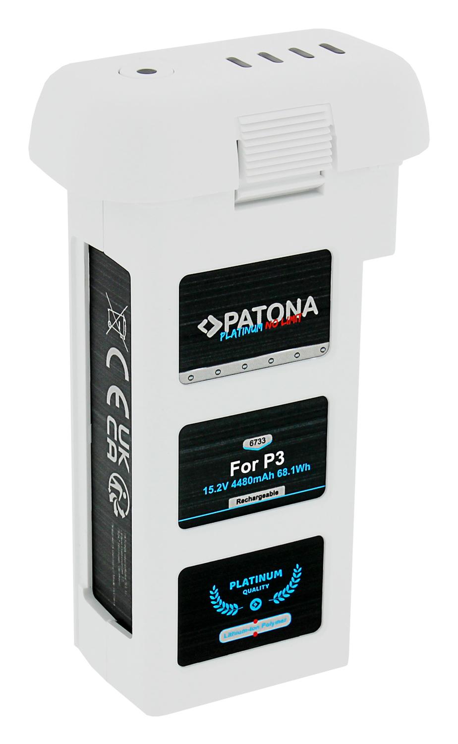 PATONA Platinum batteri til DJI Phantom 3 CP.PT.000397 DJP3BDC PH3-4480 PHA-3 PATONA Platinum batteri til DJI Phantom 3 CP.PT.000397 DJP3BDC PH3-4480 PHA-3