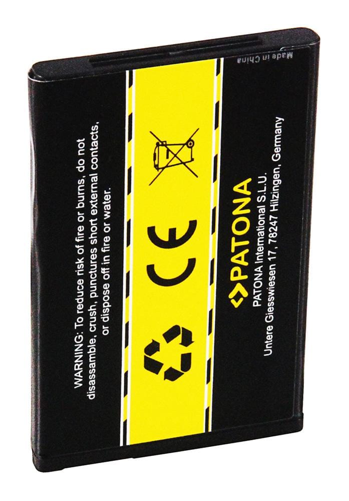 PATONA Batterie pour Nokia BL-4C Nokia 1661 Nokia 1662 Nokia 2650 Nokia 2651 Nokia 2652 Nokia 2690 Nokia 3108