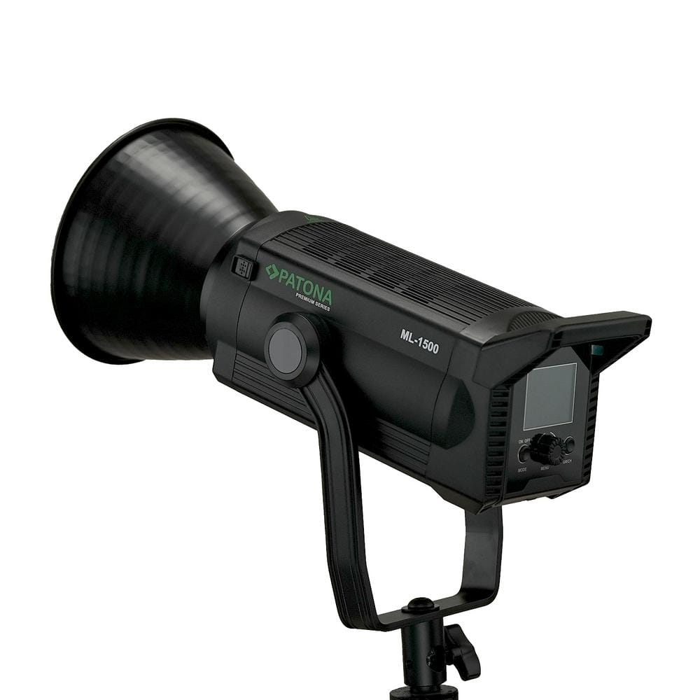 PATONA Premium LED Light ML-1500 Luce Fotografia 150 W COB per Foto e Videografia con Custodia PATONA Premium LED Light ML-1500 Luce Fotografia 150 W COB per Foto e Videografia con Custodia