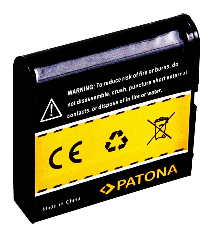 PATONA Batterie pour Casio NP-40 Exilim Zoom EX-Z100 EX-Z1000 EX-Z200