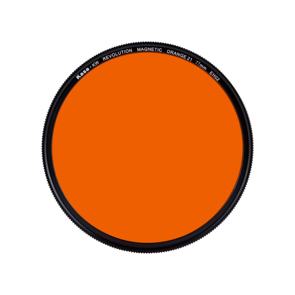 Conjunto de filtros redondos magnéticos preto e branco KW Revolution
