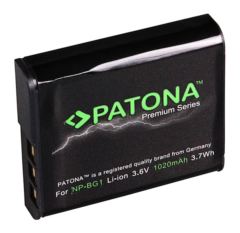 PATONA Premium Batteria per Sony NP‑BG1 CyberShot DSC H55/H70/H90