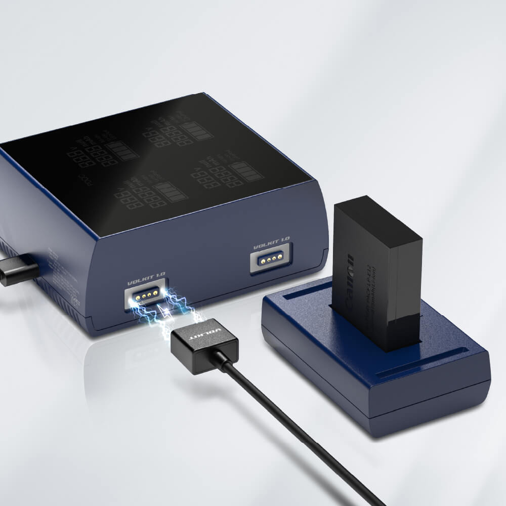 Adaptador de base de carregamento para carregadores Bronine de 2 e 4 portas Adaptador de base de carregamento para carregadores Bronine de 2 e 4 portas