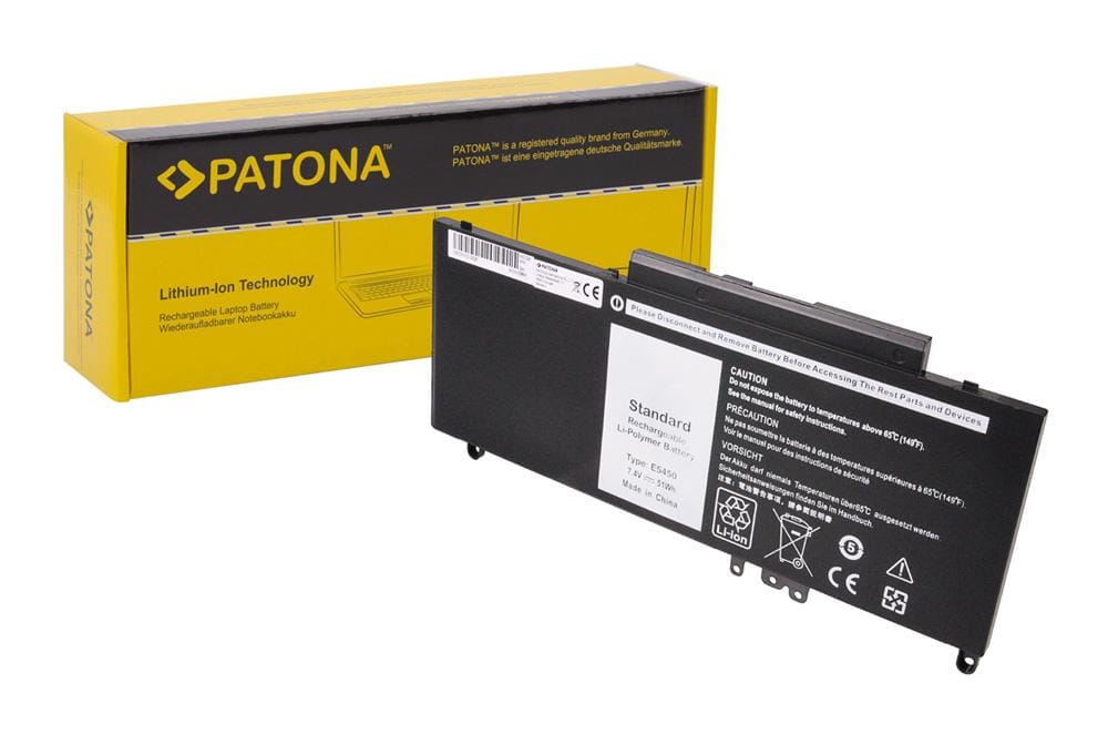 PATONA bateria 7.4 V para Dell Latitude 3150 3160 E5250 E5450 E5550 PATONA bateria 7.4 V para Dell Latitude 3150 3160 E5250 E5450 E5550
