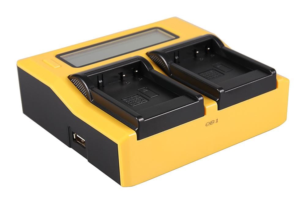 PATONA Cargador Dual LCD USB para Panasonic DMW-BLE9 DMW-BLE9E Lumix DMC-GF3 DMC-S6K PATONA Cargador Dual LCD USB para Panasonic DMW-BLE9 DMW-BLE9E Lumix DMC-GF3 DMC-S6K