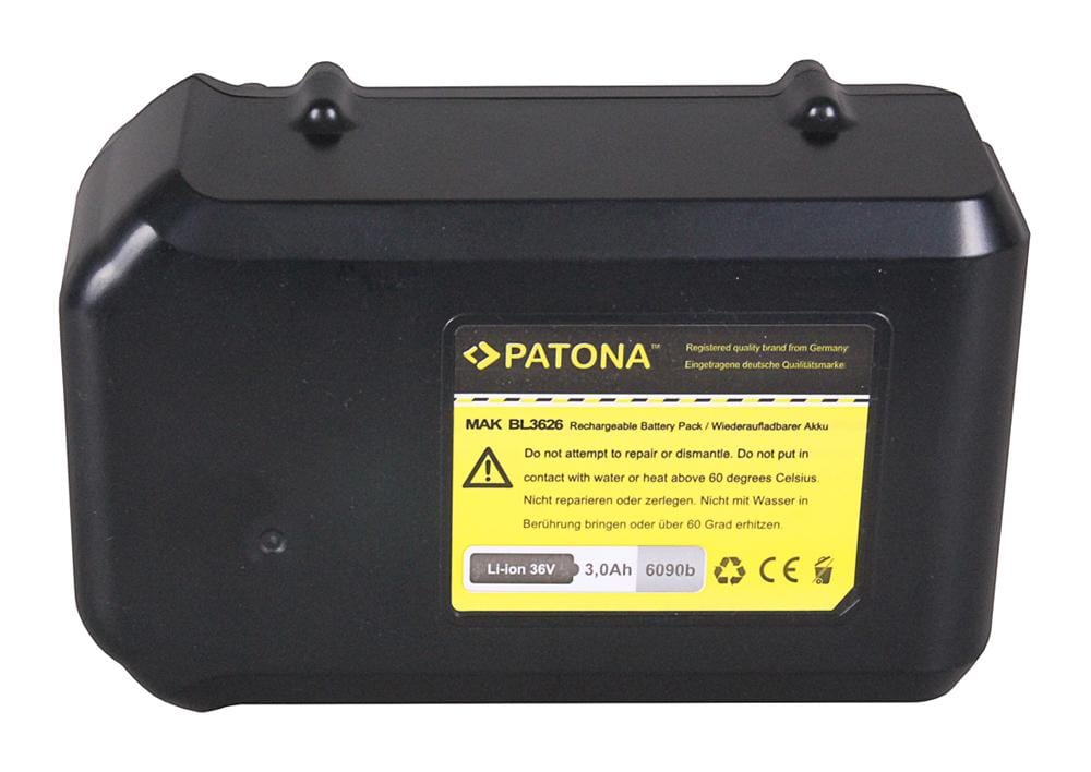 PATONA Batterie pour Makita 194873-2 BL3626 BBC300 BLM430 BML360 BUB360 MBC231DRD PATONA Batterie pour Makita 194873-2 BL3626 BBC300 BLM430 BML360 BUB360 MBC231DRD