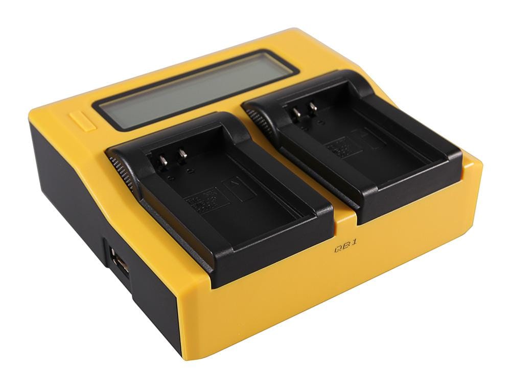 PATONA Carregador Dual LCD USB para Nikon ENEL24 EN-EL24