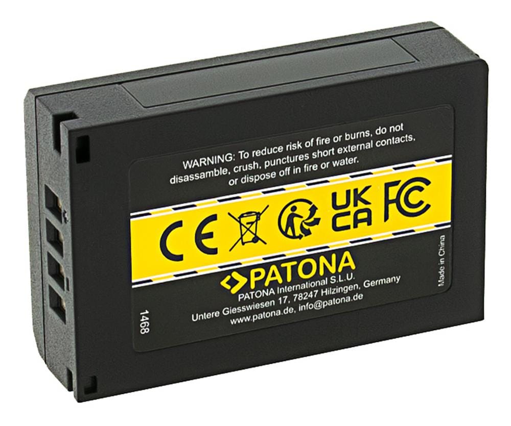 PATONA batteria per Leica M10 M10P M10R BP‑SCL5 PATONA batteria per Leica M10 M10P M10R BP‑SCL5