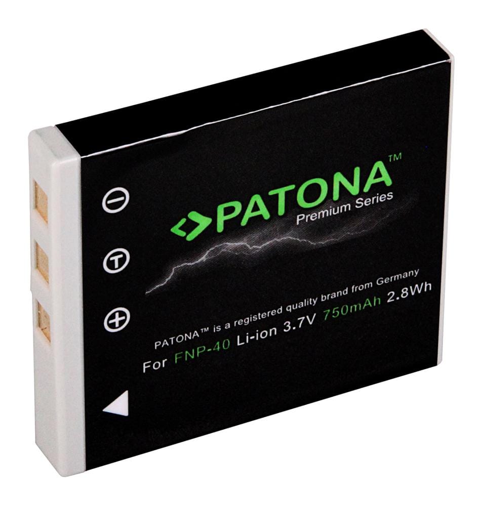 PATONA Batería Premium para Fuji NP-40 D-Li8 FinePix F402 F455 F460 F480
