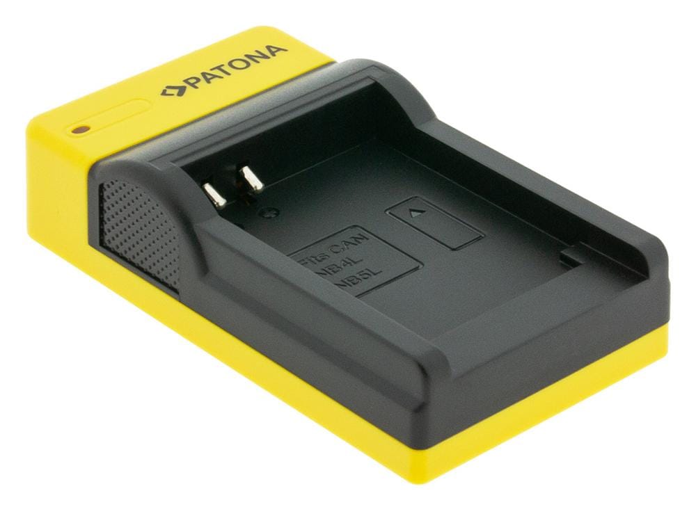 Caricatore USB Slim PATONA con ingresso USB‑C per Canon NB‑4L Digital Ixus i zoom i7 800 IS