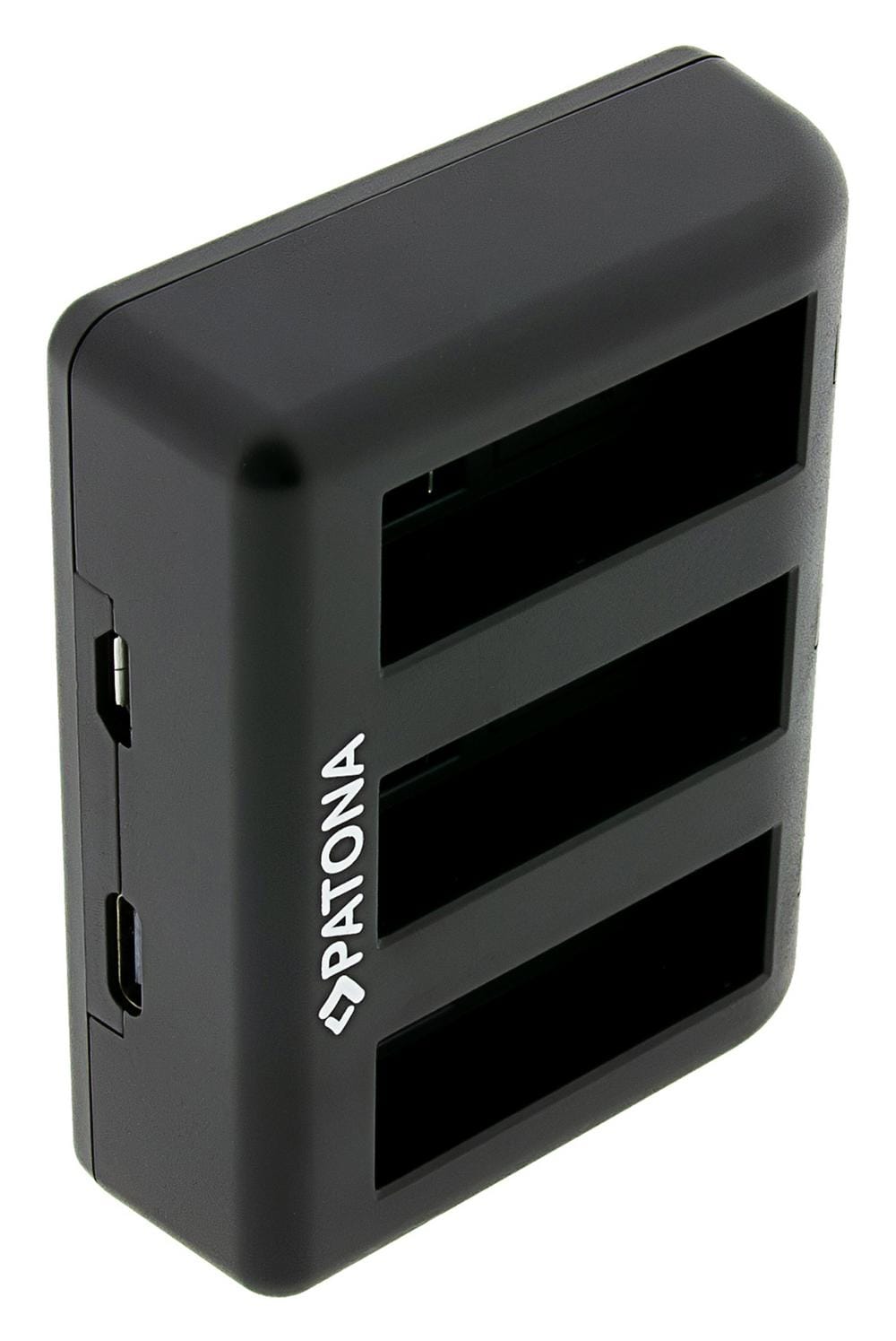 Caricatore Triplo PATONA per DJI Osmo Action 3 4 5 BCX202 con cavo USB‑C Caricatore Triplo PATONA per DJI Osmo Action 3 4 5 BCX202 con cavo USB‑C