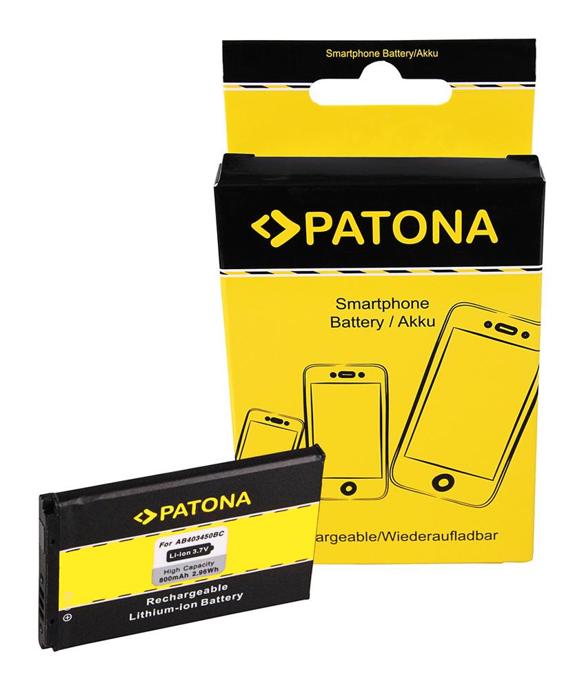 PATONA Battery for Samsung E2550 GT-E2510 GT-E2550 GT-M3510 Beat S3500i