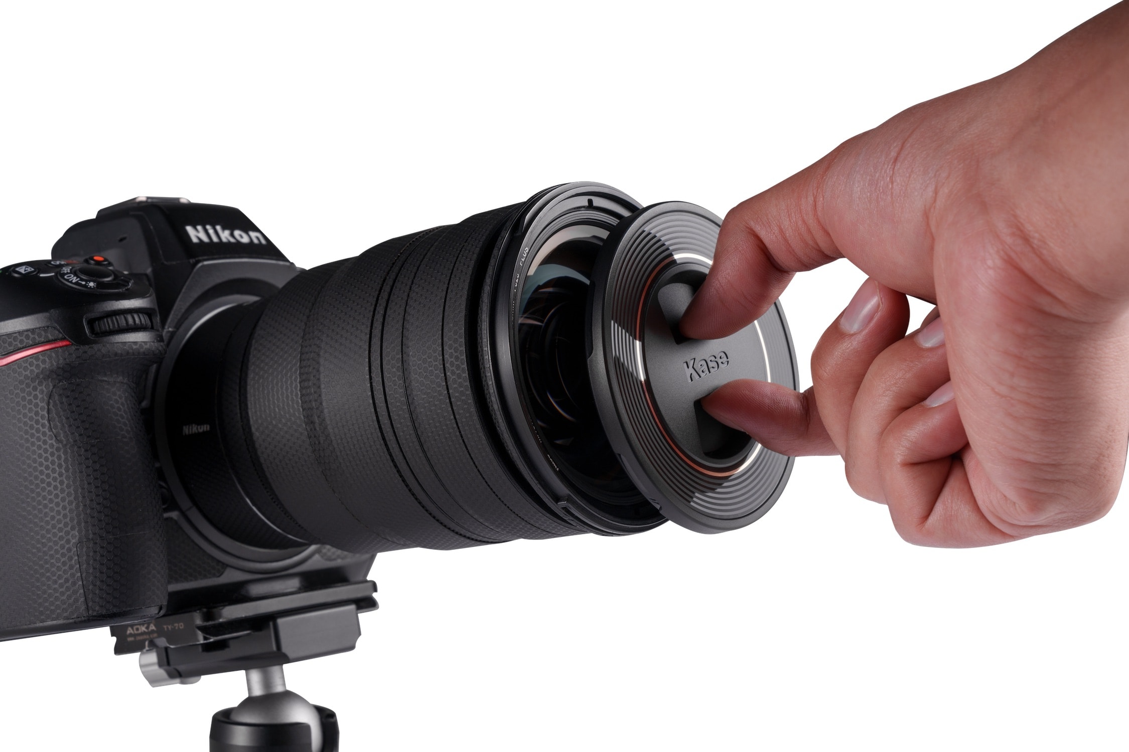 KW Revolution Magnetic Lens Cap Set incl. Inlaid Adapter Ring