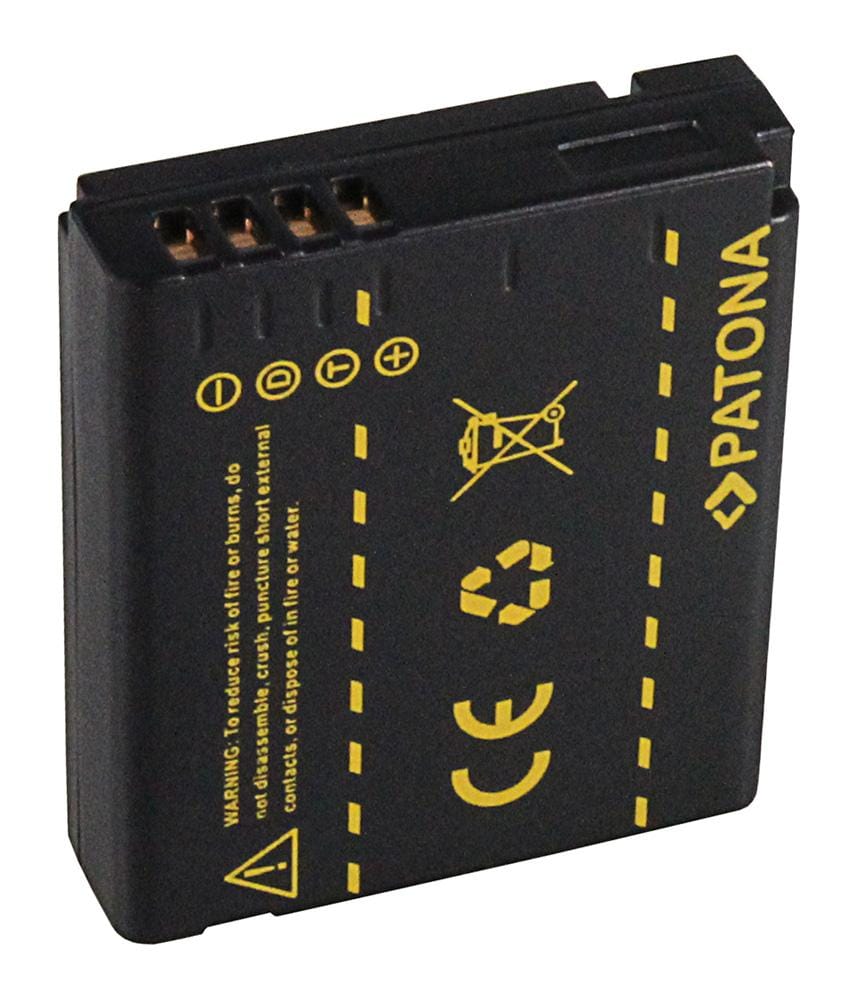 PATONA batteria per Panasonic BCJ13 DMW-BCJ13 BCJ13E LX-5 LX5 *INFO-CHIP* PATONA batteria per Panasonic BCJ13 DMW-BCJ13 BCJ13E LX-5 LX5 *INFO-CHIP*