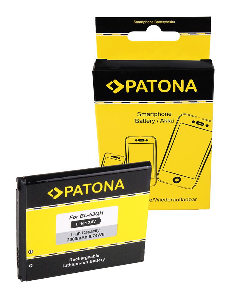 PATONA bateria para LG BL-53QH LG Optimus 4X HD LG Optimus F5 (P875) PATONA bateria para LG BL-53QH LG Optimus 4X HD LG Optimus F5 (P875)
