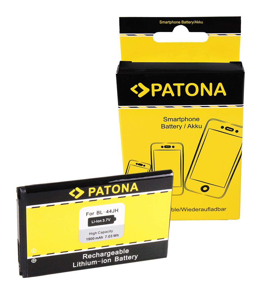 PATONA Battery for LG P600 Optimus L7 E440 E460 BL-44JH EAC61839001