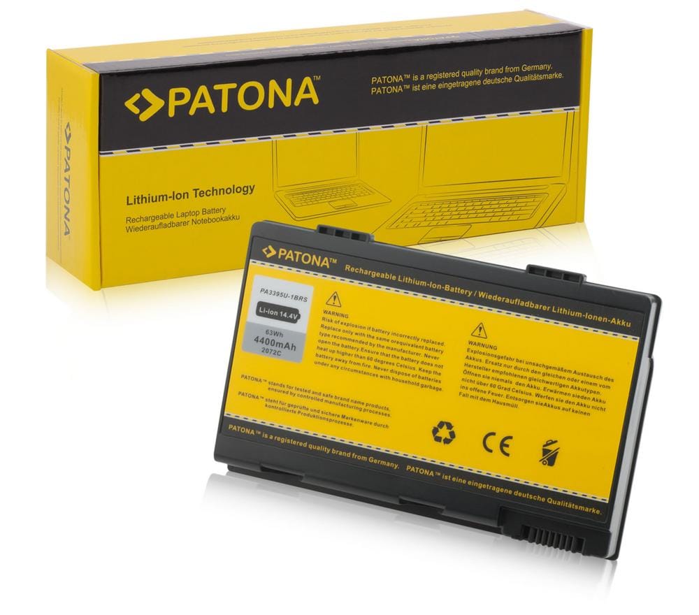 PATONA Battery for Toshiba Satellite M30X M35X M40X PA3421U PA3395