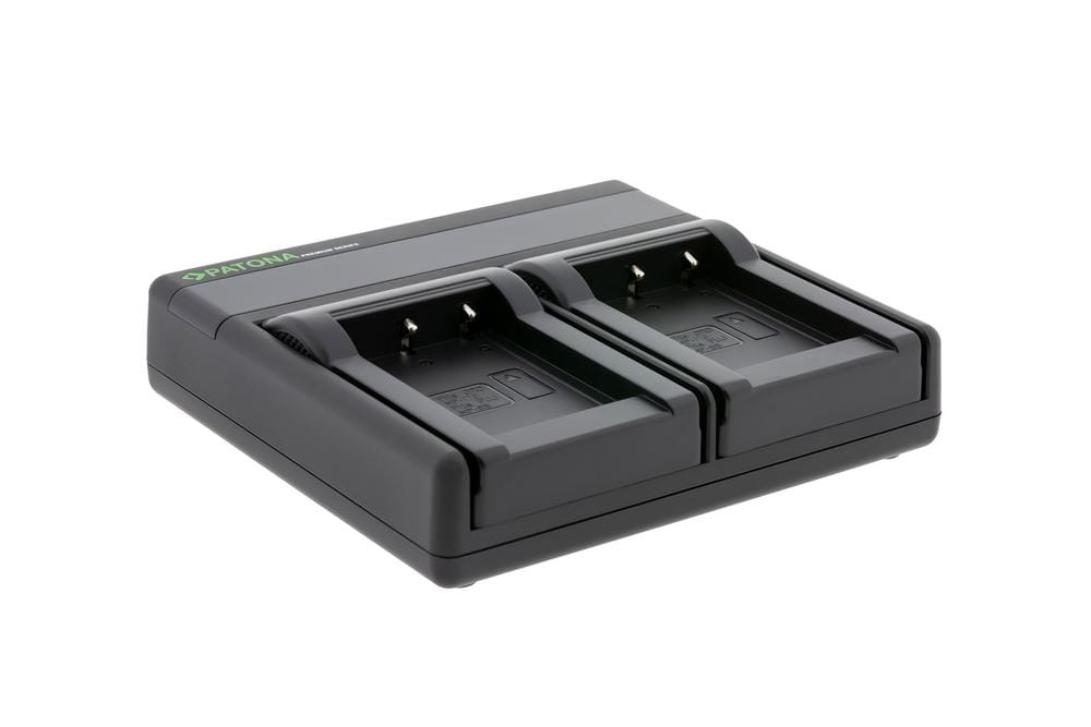 PATONA Caricatore Premium Dual PD Performance per Fuji NP85 con ingresso/uscita USB‑C