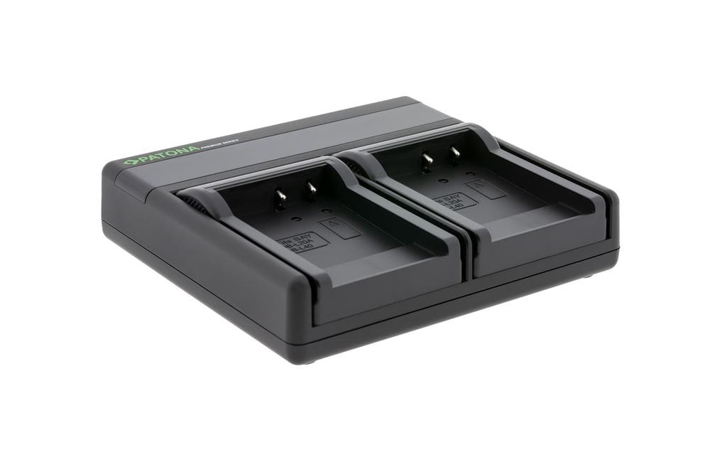 PATONA Premium Dual PD Performance Charger for Sanyo DB‑L40A with USB‑C Input/Output