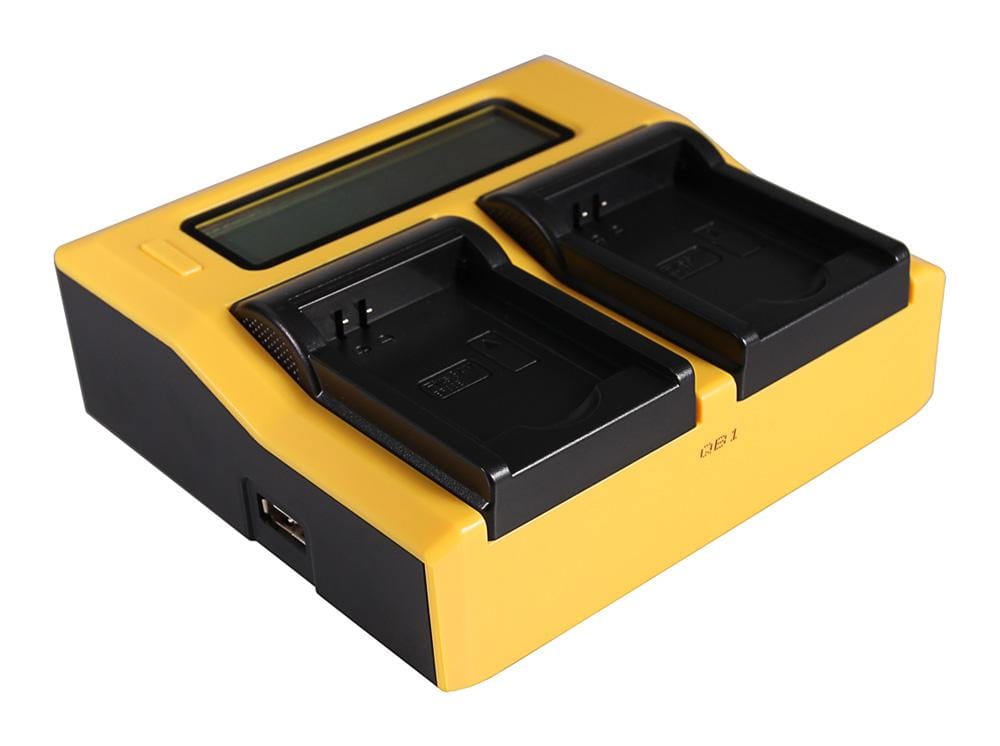 PATONA Carregador Dual LCD USB para Samsung BP88B MV900 MV900F