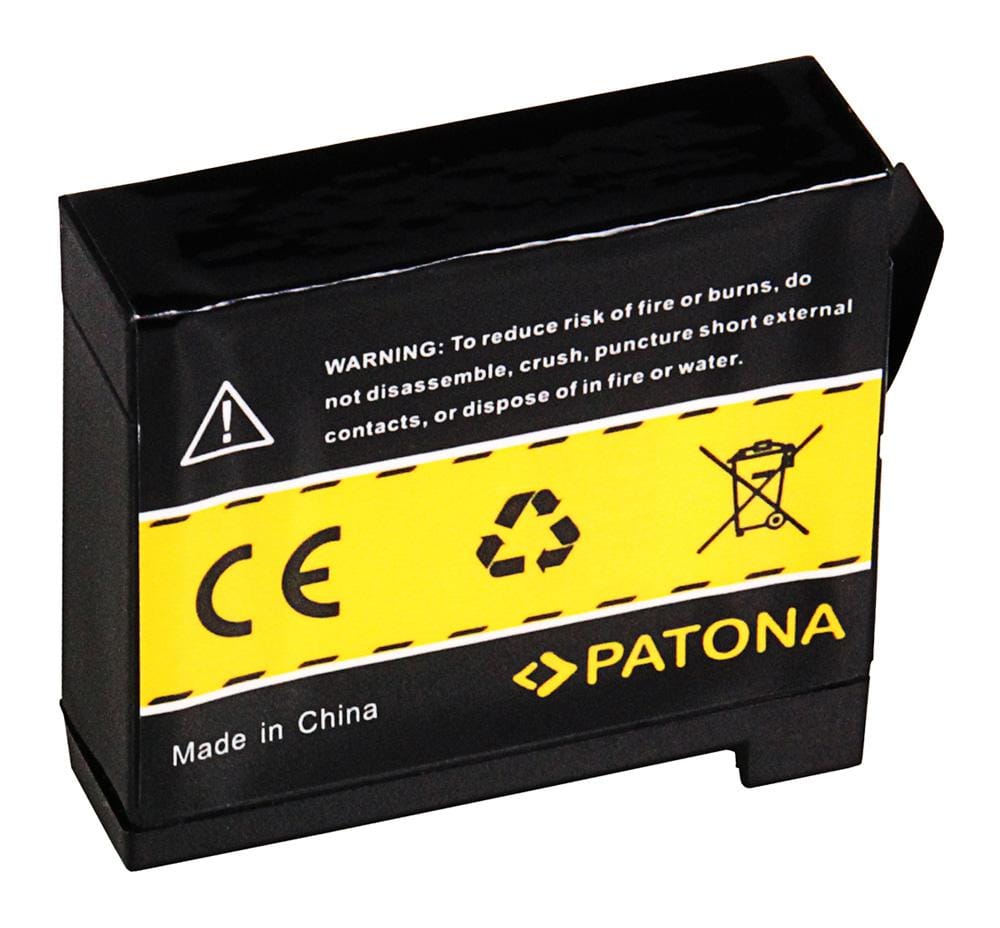PATONA Battery for GoPro Hero 4 AHDBT-401 Black Silver Music Surf