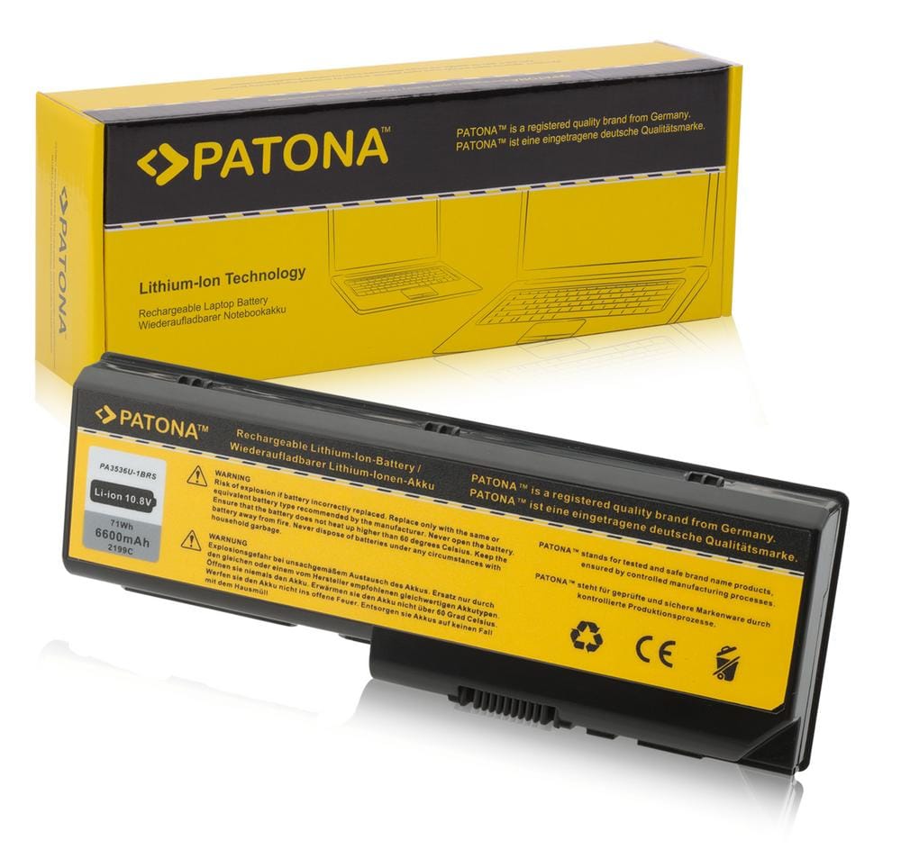 PATONA Battery for Toshiba Satellite P200 L350 L350D L355 L355D PA3536 PA3537