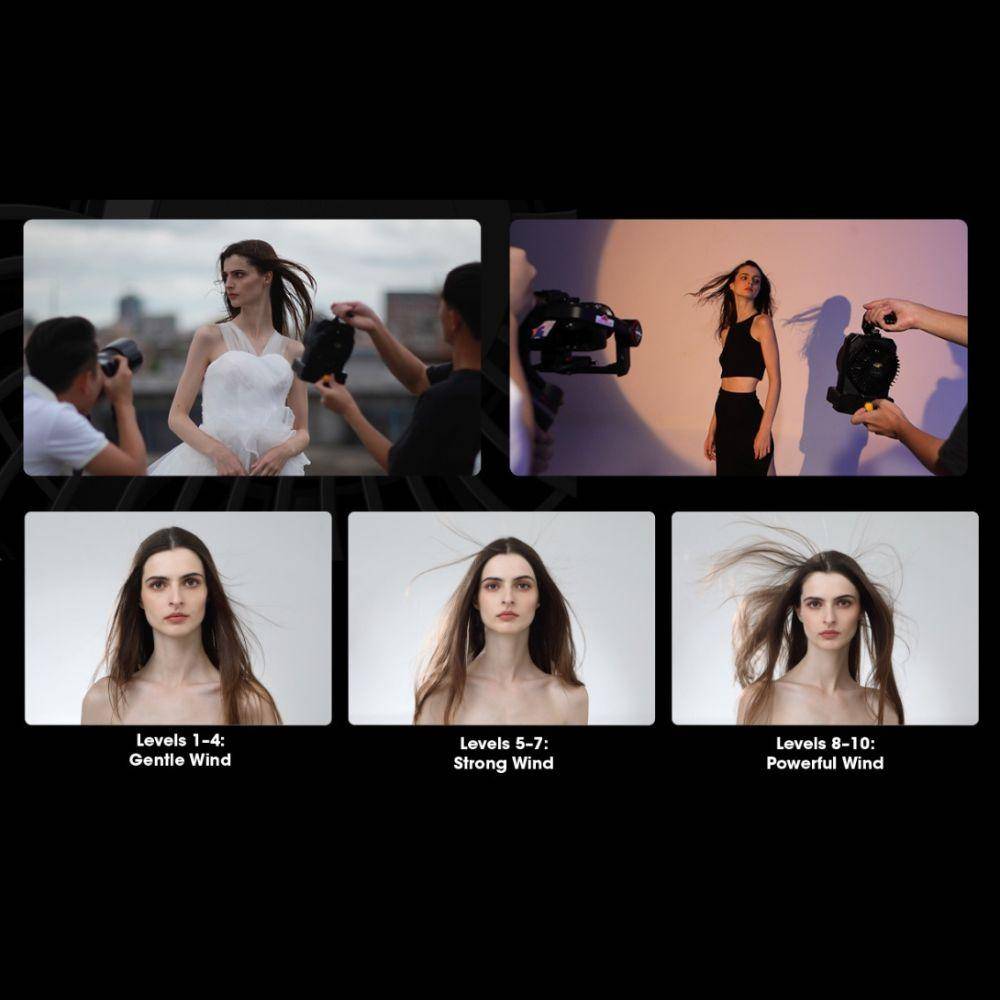 Nitecore Cinewind CW30 mobile wind blower fan wind generator Nitecore Cinewind CW30 mobile wind blower fan wind generator