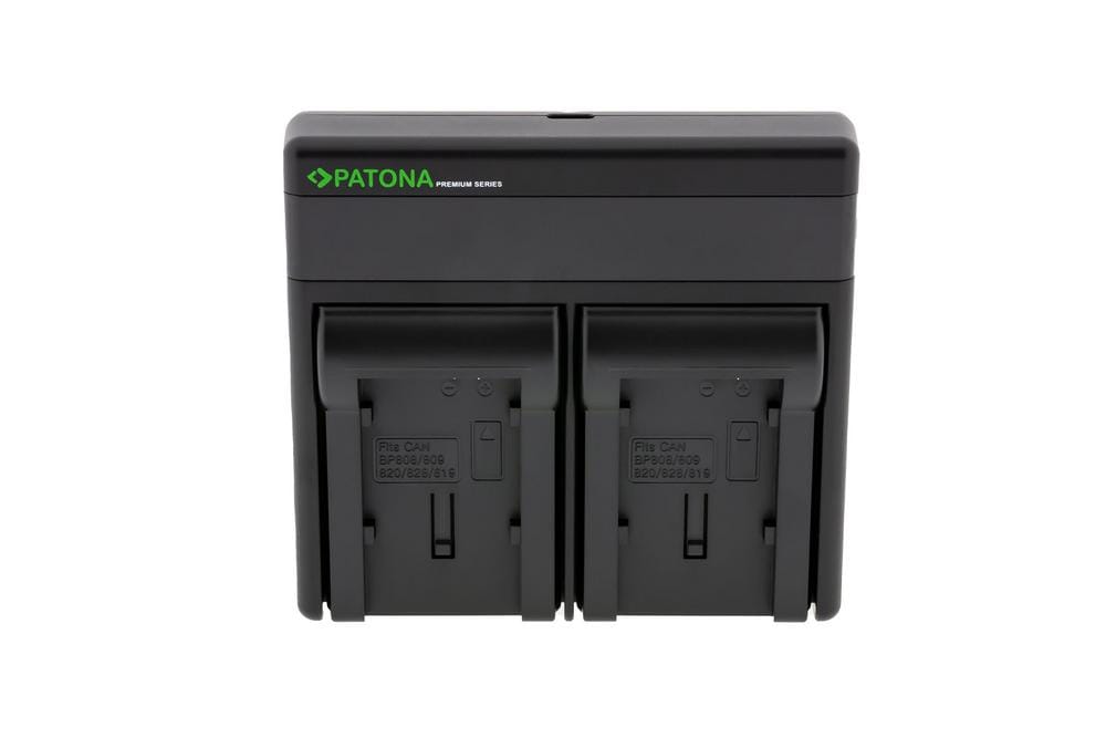 PATONA Ładowarka Premium Dual PD Performance dla Canon BP-808 z wejściem/wyjściem USB-C PATONA Ładowarka Premium Dual PD Performance dla Canon BP-808 z wejściem/wyjściem USB-C