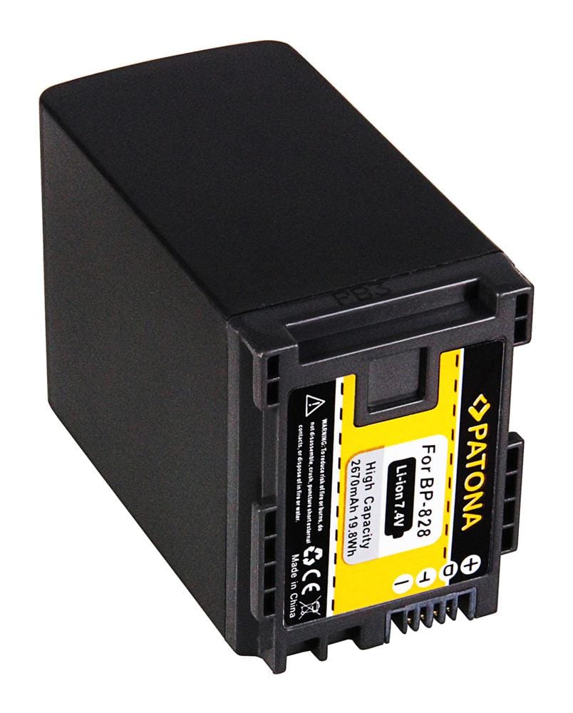 PATONA bateria para Canon HF‑G30 Canon XA20 Canon XA25 Canon BP‑828 PATONA bateria para Canon HF‑G30 Canon XA20 Canon XA25 Canon BP‑828