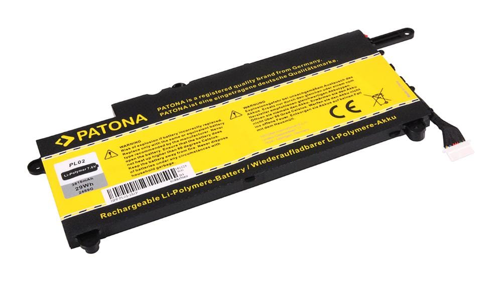 PATONA bateria para HP PL02 Pavilion 11 11 X360 11-n000snx 11-n010dx 11-N014TU 21