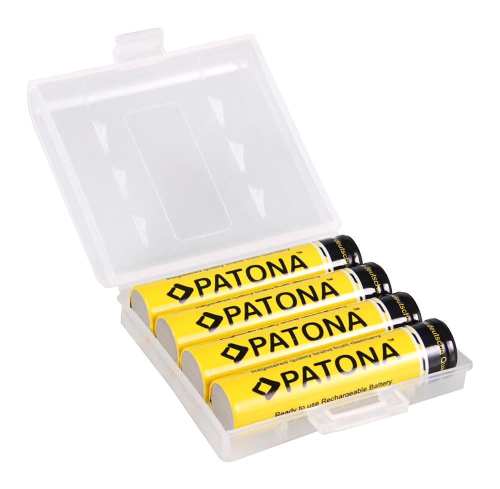 PATONA Micro Batteries 4 pcs AAA (LR3) 900 mAh with Box