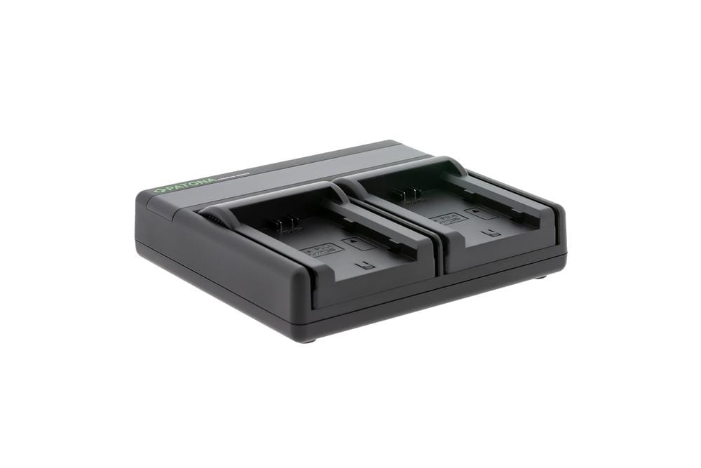 Carregador PATONA Premium Dual PD de alto desempenho para Fuji NP-W235 com entrada/saída USB-C